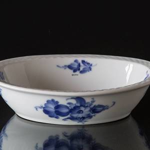 Oval bowl. Blue Flower, braided 20cm | No. 10-8161 | DPH Trading