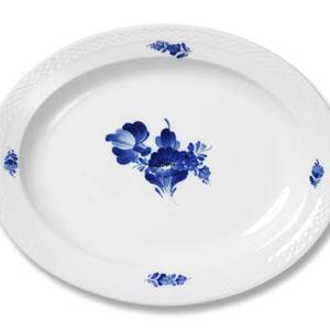 Blue Flower, braided, oval dish 30 cm | No. 10-8275 | Alt. 10/8275 | DPH Trading
