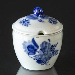 Blue Flower, Braided, Jam Jar with Lid, Royal Copenhagen | No. 10-8283 | DPH Trading