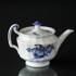 Blue Flower, Angular, Small Tea pot | No. 10-8561 | DPH Trading