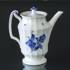 Blue Flower, angular, coffee pot, small | No. 10-8565 | DPH Trading