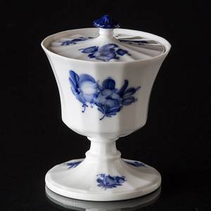 Blue Flower, Angular Goblet | No. 10-8579 | DPH Trading