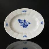 Blue Flower, angular, oval dish ø25cm