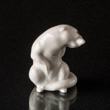White Otter figurine, Royal Copenhagen no. 172