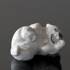 White Polar Bear cub rolling figurine, Royal Copenhagen no. 21432 | No. 1003232 | Alt. R21432 | DPH Trading