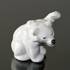 White Polar Bear Cub fist high figurine, Royal Copenhagen no. 21433 | No. 1003233 | Alt. R21433 | DPH Trading