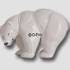 Standing powerful white Polar Bear, Royal Copenhagen figurine no. 21519 | No. 1003237 | Alt. R21519 | DPH Trading