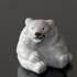 White Polar Bear Cub figurine, Royal Copenhagen no.22748 | No. 1003248 | Alt. R22748 | DPH Trading