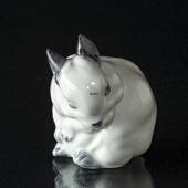 White rabbit figurine, Royal Copenhagen No. 1003249