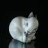 White rabbit figurine, Royal Copenhagen | No. 1003251 | DPH Trading