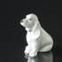 White dog looking up, Royal Copenhagen figurine | No. 1003547 | Alt. r2547 | DPH Trading