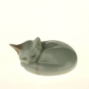 Cat, Blanche, Royal Copenhagen figurine | No. 1003678 | Alt. 1020678 | DPH Trading