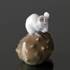 Mouse on brown Chestnut, Royal Copenhagen figurine no. 511 | No. 1020063 | Alt. R511 | DPH Trading