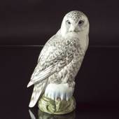 Snowy owl, Royal Copenhagen bird figurine no. 1829