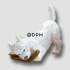 Dog with Slipper, Royal Copenhagen dig figurine no. 3476 | No. 1020145 | Alt. R3476 | DPH Trading
