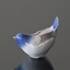 Titmouse, tail pointing upwards, Bing & Grondahl bird figurine no. 2484 | No. 1020484 | Alt. B2484 | DPH Trading