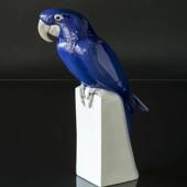 Blue Ara, Bing & Grondahl bird figurine no. 2235