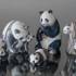 Panda sleeping tightly, Royal Copenhagen figurine | No. 1020665 | Alt. 1020665 | DPH Trading
