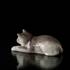 Leo, Cat on the prowl, Royal Copenhagen figurine | No. 1020686 | Alt. 1020686 | DPH Trading