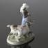 Girl walking with Goats and Hammer, Royal Copenhagen figurine no. 694 | No. 1021069 | Alt. R694 | DPH Trading