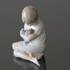 Girl with Doll in her Arms, Royal Copenhagen figurine no. 1938 | No. 1021121 | Alt. R1938 | DPH Trading