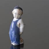 Boy with Broom Learning to Work, Royal Copenhagen figurine no. 3250