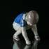 Dickie, Boy squatting picking up something, Bing & Grondahl figurine no. 1636 | No. 1021412 | Alt. B1636 | DPH Trading