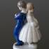 Pardon Me, Girl and Boy shy first meeting, Bing & grondahl figurine no. 2372 | No. 1021490 | Alt. B2372 | DPH Trading
