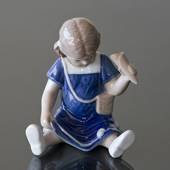 Else eats icecream, Royal Copenhagen figurine