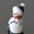 Snowman Boy with Shovel, Royal Copenhagen winter series figurine | No. 1021770 | Alt. 1021770 | DPH Trading