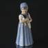 Mary Girl in blue dress, Bing & Grondahl figurine no. 2721 | No. 1023561 | Alt. B2721 | DPH Trading