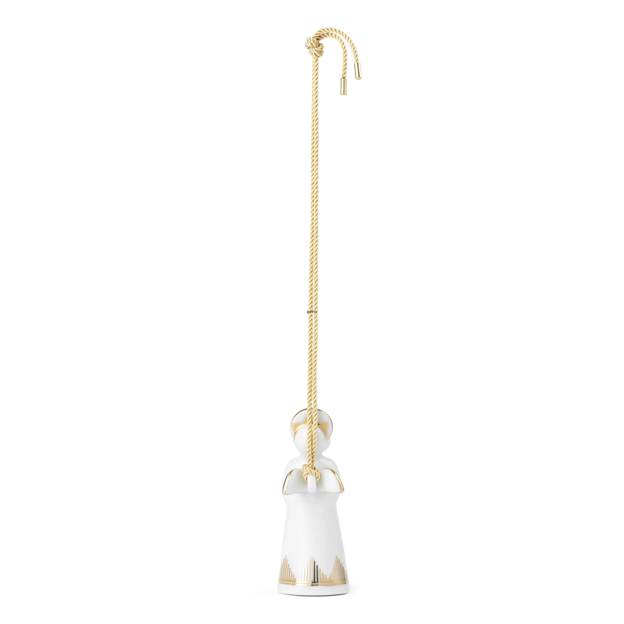 Royal Copenhagen hanging ornament, Angel with Hymn Book