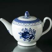 Royal Copenhagen/Aluminia  Tranquebar, blue, Tea Pot