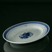 Royal Copenhagen/Aluminia  Tranquebar, blue, dish, 38cm