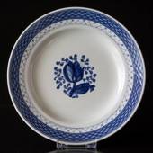 Royal Copenhagen/Aluminia  Tranquebar, blue, plate 19cm