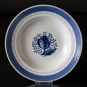 Royal Copenhagen/Aluminia Tranquebar, blue,deep plate 24cm | No. 11-950 | DPH Trading