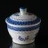Royal Copenhagen/Aluminia Tranquebar, blue, sugar bowl | No. 11-953 | DPH Trading