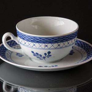 Royal Copenhagen/Aluminia Tranquebar, blue, tea cup | No. 11-957 | DPH Trading
