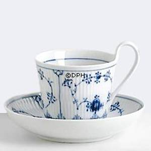 Blue Fluted, Plain, Breakfast Cup with high handle, capacity 33 cl., Royal Copenhagen | No. 1101089 | Alt. 1-72 | DPH Trading