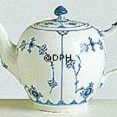 Blue Fluted, Plain, Tea Pot, capacity 70 cl., Royal Copenhagen