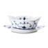 Blue Fluted, Plain, Souce Boat on Fixed Stand, capacity 45 cl., Royal Copenhagen | No. 1101563 | Alt. 1-204 | DPH Trading