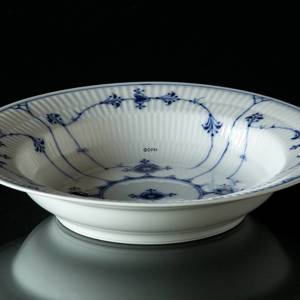 Blue Fluted, Plain, Soup Plate 21cm, Royal Copenhagen 21cm | No. 1101604 | Alt. 1-168 | DPH Trading