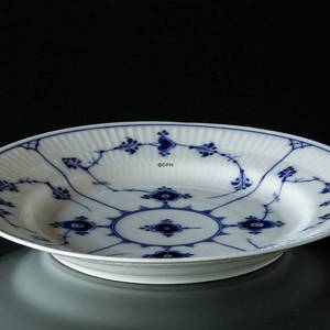 Blue Fluted, Plain, Flat Plate 21cm | No. 1101621 | Alt. 1-178 | DPH Trading