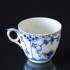 Blue Fluted, Half Lace, Coffee Cup WITHOUT SAUCER, capacity 16 cl., Royal Copenhagen | No. 1102072 | Alt. 1-756 | DPH Trading