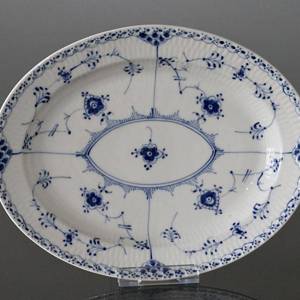 Blue Fluted, Half Lace, Serving Dish, Royal Copenhagen 30cm | No. 1102373 | Alt. 1-532 | DPH Trading
