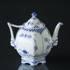 Blue Fluted, Full Lace, Tea Pot, capacity 100 cl., Royal Copenhagen | No. 1103141 | Alt. 1-1119 | DPH Trading