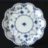 Blue Fluted, Full Lace, Stand for large Fruit bowl no.1061, Royal Copenhagen 25cm | No. 1103422 | Alt. 1-1062 | DPH Trading