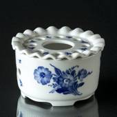Blue Flower, Curved, Tea Heater with Grate