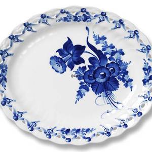 Blue Flower, Curved, Stand for fruit basket, Royal Copenhagen ø27cm | No. 1106373 | Alt. 10-1580 | DPH Trading