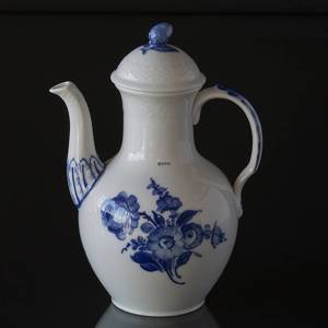 Blue Flower, Braided, Coffee Pot | No. 1107126 | Alt. 10-8189 | DPH Trading